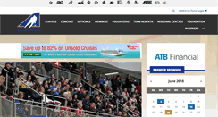 Desktop Screenshot of hockeyalberta.ca